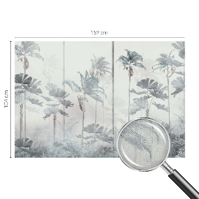Självhäftande fotovägg Tropiskt landskap