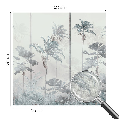 Självhäftande fotovägg Tropiskt landskap