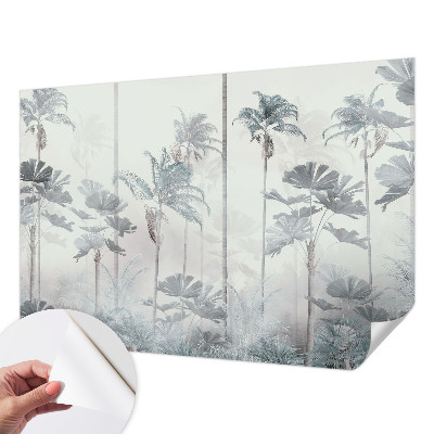 Självhäftande fotovägg Tropiskt landskap