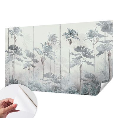 Självhäftande fotovägg Tropiskt landskap
