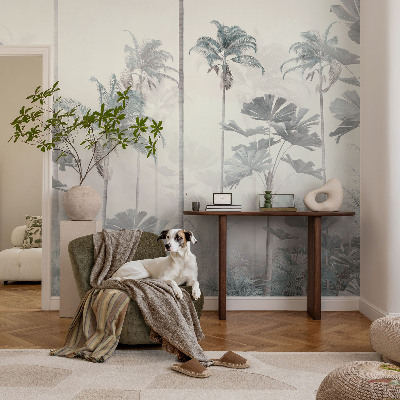 Självhäftande fotovägg Tropiskt landskap