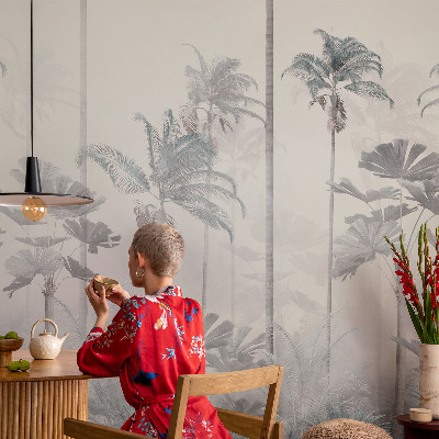 Självhäftande fotovägg Tropiskt landskap