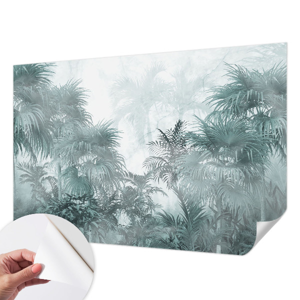 Peel and stick fototapet Exotisk grön