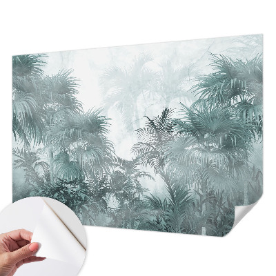 Peel and stick fototapet Exotisk grön