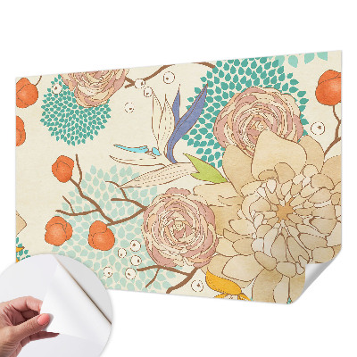 Fototapet barn Blommig fantasi