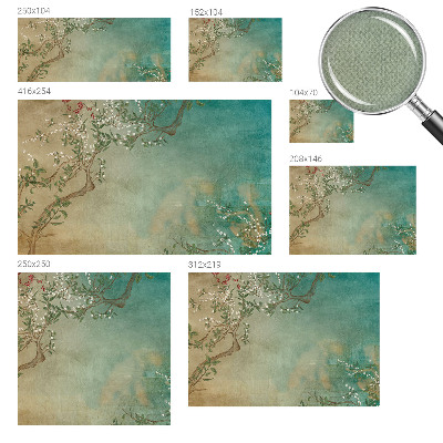 Peel and stick fototapet Blommig harmoni