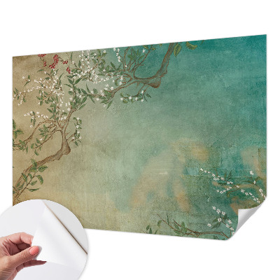 Peel and stick fototapet Blommig harmoni
