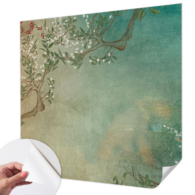 Peel and stick fototapet Blommig harmoni