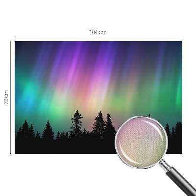 Självhäftande fotovägg med motiv av en magisk himmel
