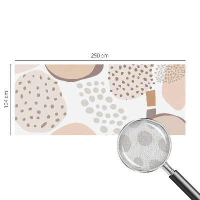 3D fototapet Subtila prickar