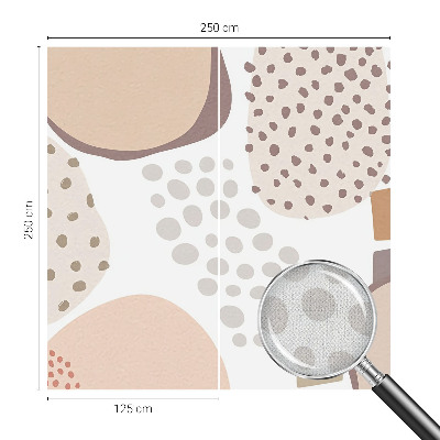 3D fototapet Subtila prickar