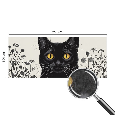 Fototapet barnrum Kattblommor