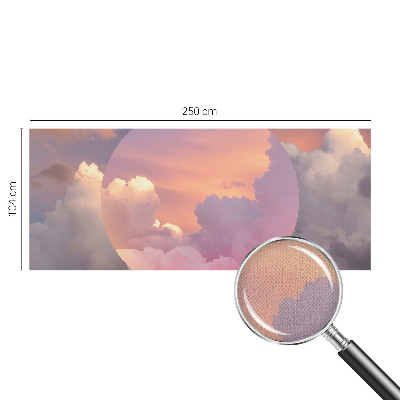 Självhäftande fototapet Eteriska moln