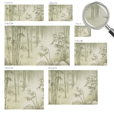 Självhäftande fotovägg Fridfullt landskap