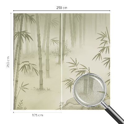 Självhäftande fotovägg Fridfullt landskap