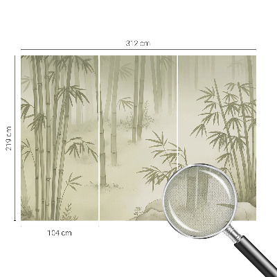 Självhäftande fotovägg Fridfullt landskap