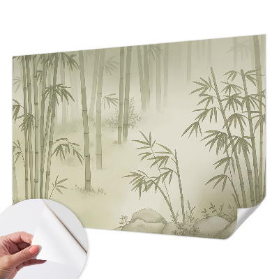 Självhäftande fotovägg Fridfullt landskap