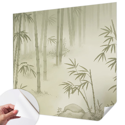 Självhäftande fotovägg Fridfullt landskap