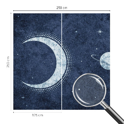 Peel and stick fototapet med stjärnmotiv