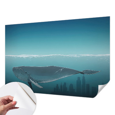 3D fototapet med motivet 