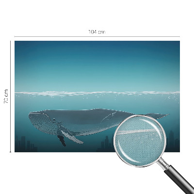 3D fototapet med motivet 