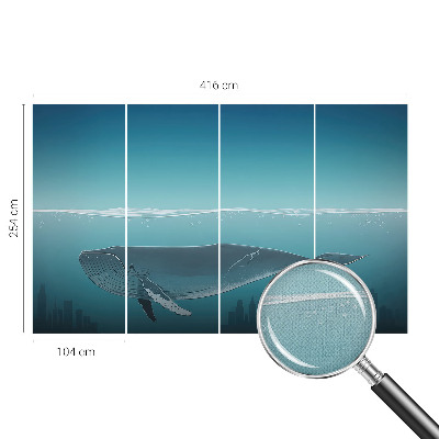 3D fototapet Vattenharmoni