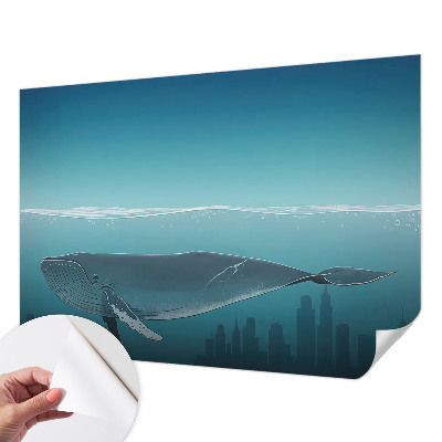 3D fototapet med motivet 