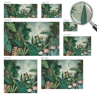 Fototapet barn Exotisk djungel