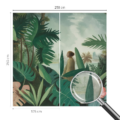 Fototapet barn Exotisk djungel