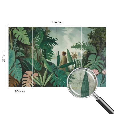 Fototapet barn Exotisk djungel