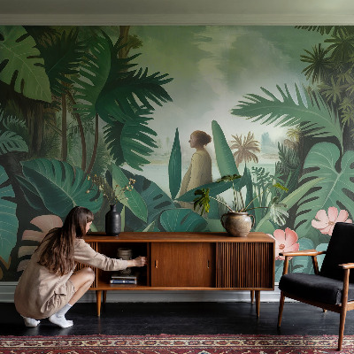 Fototapet barn Exotisk djungel