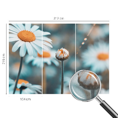 Fototapet för barn Kamomilldelikatess