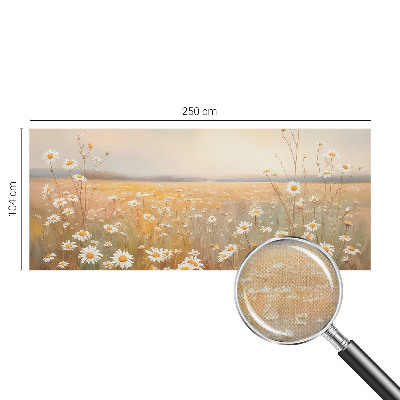 Peel and stick fototapet med motiv av en blomsteräng