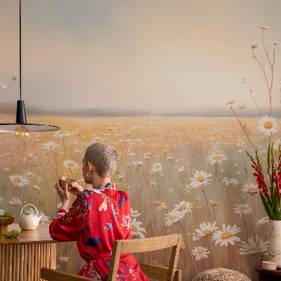 Peel and stick fototapet Blomsteräng