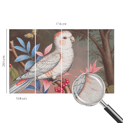 Fototapet barn med tropiskt naturmotiv