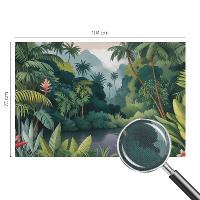 Fototapet barnrum Exotiska landskap