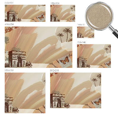 Fototapet barn Exotisk resa