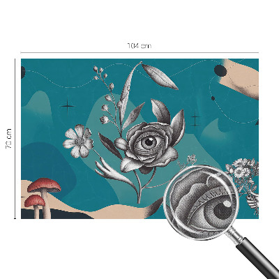 Peel and stick fototapet med motivet 