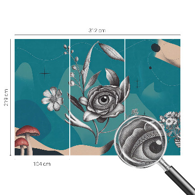 Peel and stick fototapet med motivet 
