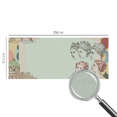 Självhäftande fotovägg Klassiskt collage