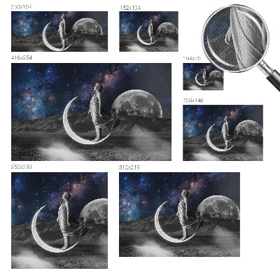 Peel and stick fototapet Nattdrömmar