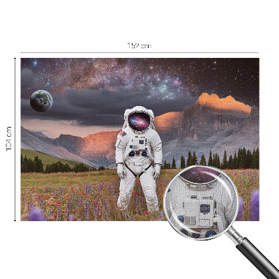Peel and stick fototapet med motiv av ett kosmiskt landskap