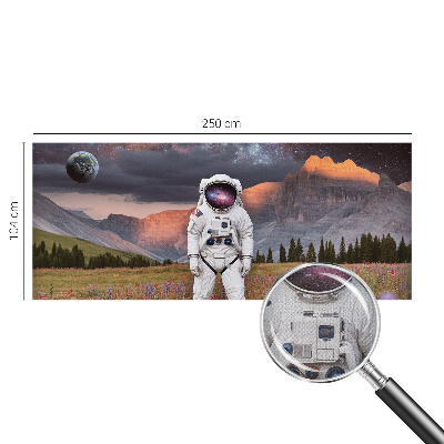 Peel and stick fototapet med motiv av ett kosmiskt landskap