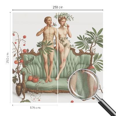3D fototapet Mystisk elegans