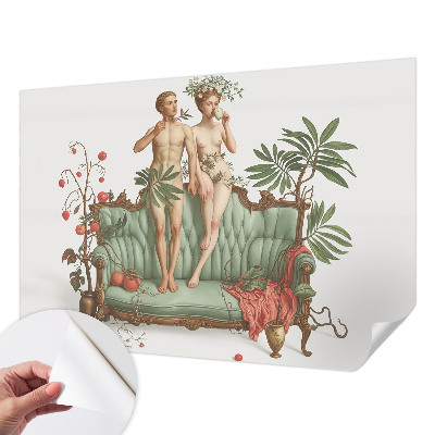 3D fototapet med motivet 