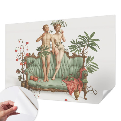 3D fototapet med motivet 