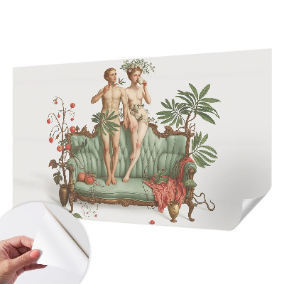 3D fototapet med motivet 