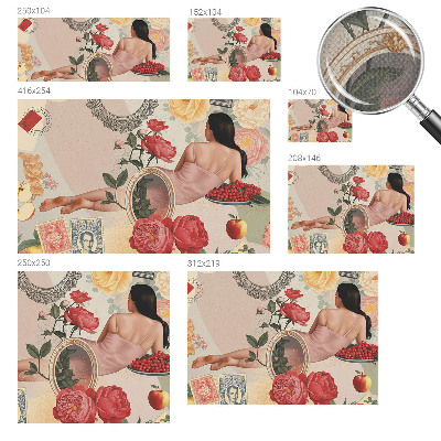 Fototapet för barn Blommig elegans