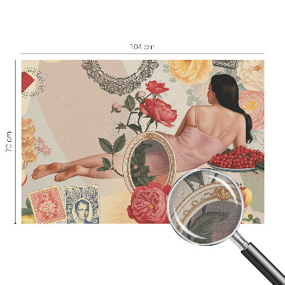 Fototapet för barn Blommig elegans