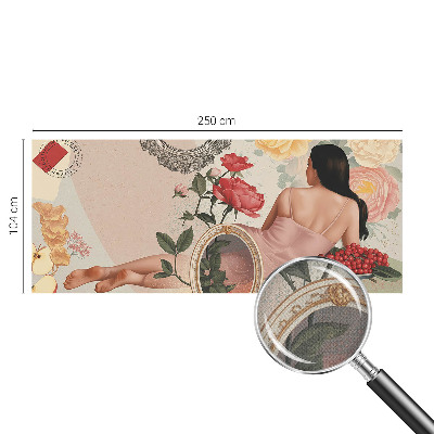 Fototapet för barn Blommig elegans